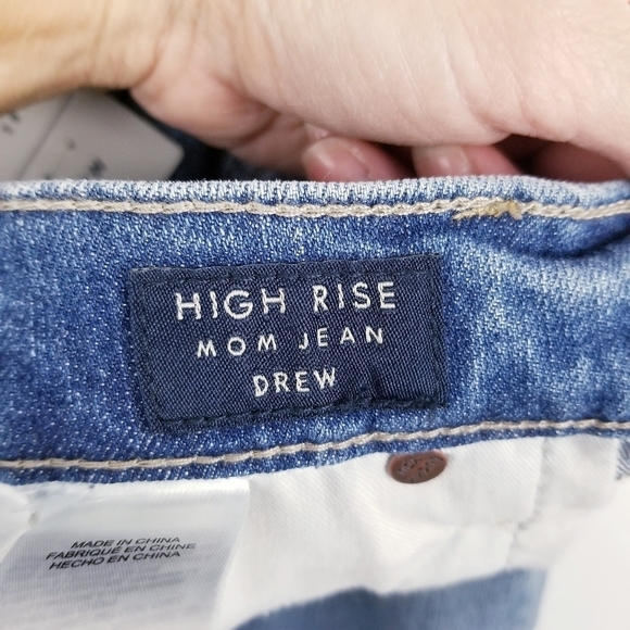 Lucky Brand "Drew" High Rise Mom Jean NWT size 6/28 - Picture 3 of 14